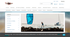 Desktop Screenshot of onlinesurfshop.de